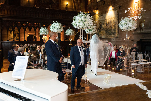 Pete & Mel Peckforton Castle Wedding  00285