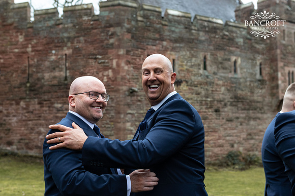 Pete & Mel Peckforton Castle Wedding  00114