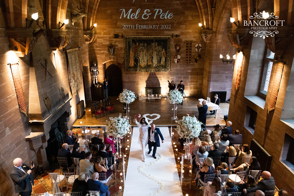 Pete & Mel Peckforton Castle Wedding  00308