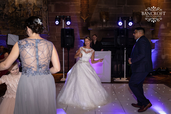 Pete & Mel Peckforton Castle Wedding  01018