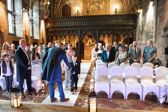 Scott & Gemma Peckforton Castle Wedding 00219