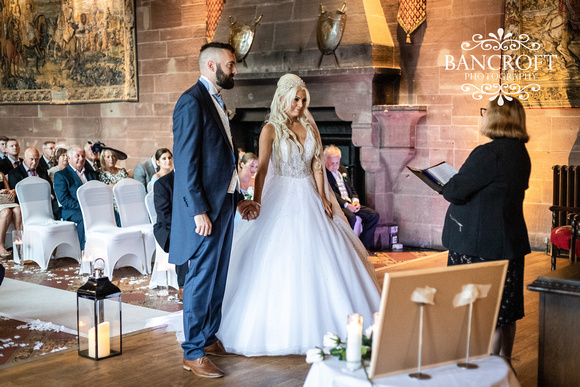 Scott & Gemma Peckforton Castle Wedding 00263