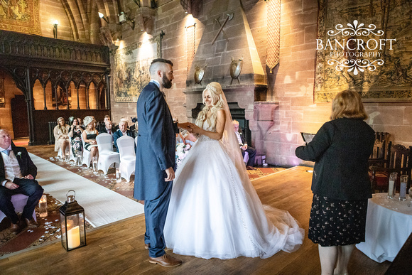 Scott & Gemma Peckforton Castle Wedding 00319