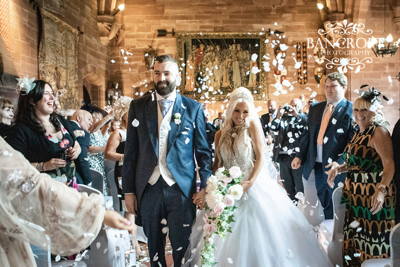 Scott & Gemma Peckforton Castle Wedding 00373