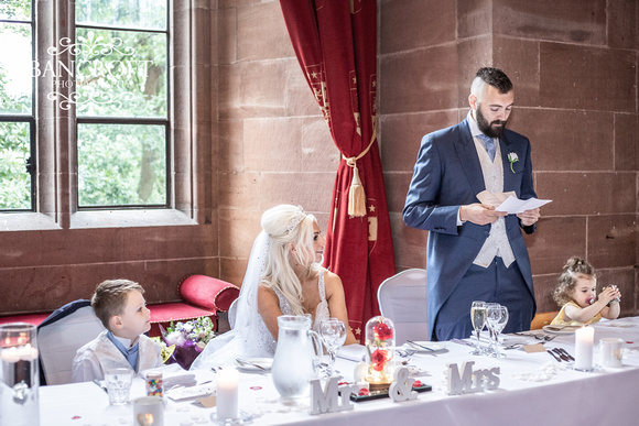 Scott & Gemma Peckforton Castle Wedding 00701