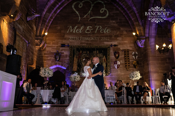 Pete & Mel Peckforton Castle Wedding  01034