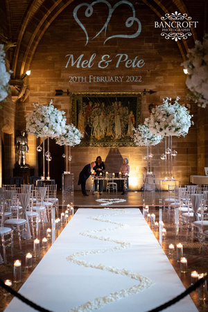 Pete & Mel Peckforton Castle Wedding  00226