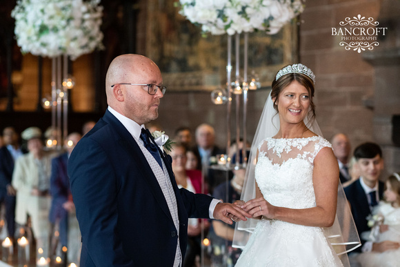 Pete & Mel Peckforton Castle Wedding  00432