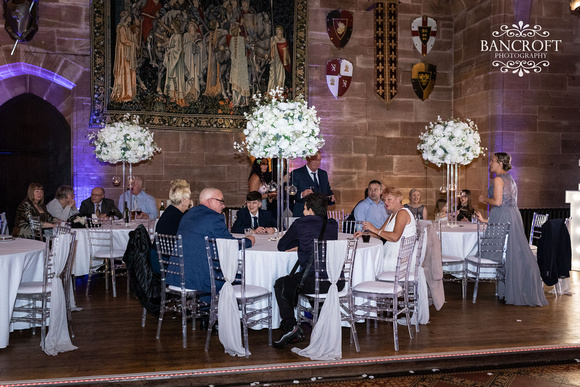 Pete & Mel Peckforton Castle Wedding  00954