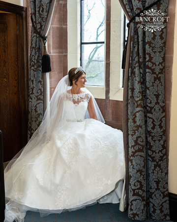 Pete & Mel Peckforton Castle Wedding  00210