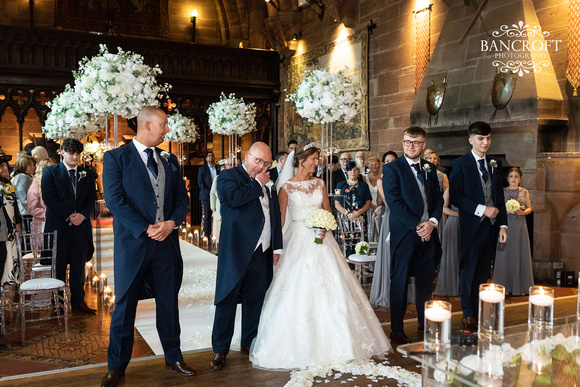 Pete & Mel Peckforton Castle Wedding  00357