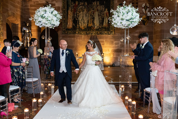 Pete & Mel Peckforton Castle Wedding  00491