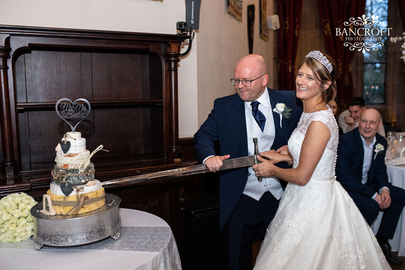 Pete & Mel Peckforton Castle Wedding  00816