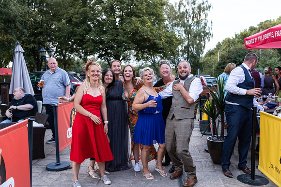 Andrew & Sacha - Irlam Station Black Swan Wedding 01113