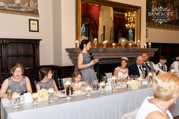 Pete & Mel Peckforton Castle Wedding  00738