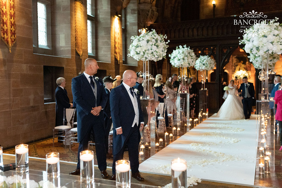 Pete & Mel Peckforton Castle Wedding  00342