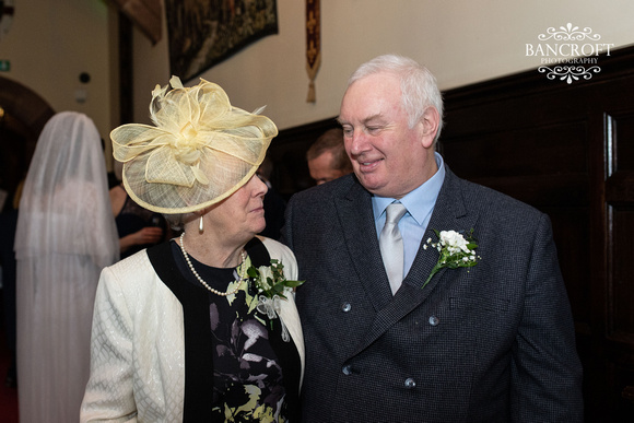 Pete & Mel Peckforton Castle Wedding  00529