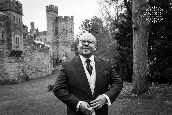 Pete & Mel Peckforton Castle Wedding  00132