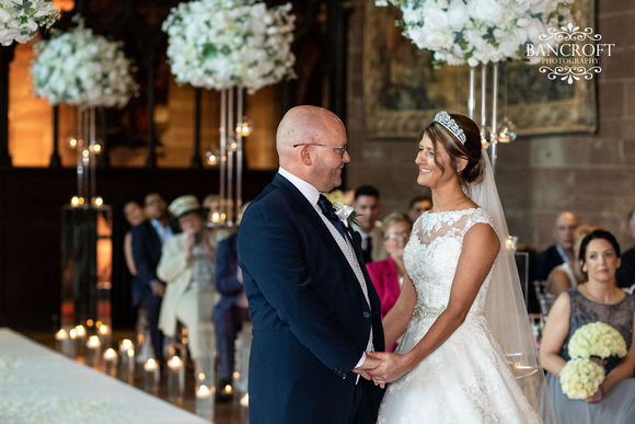 Pete & Mel Peckforton Castle Wedding  00399